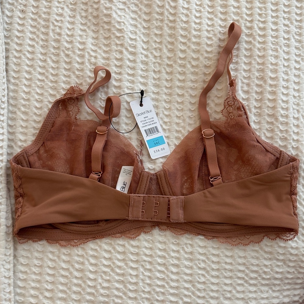 Shade & Shore Lace Bra in Tan - Picture 2 of 3